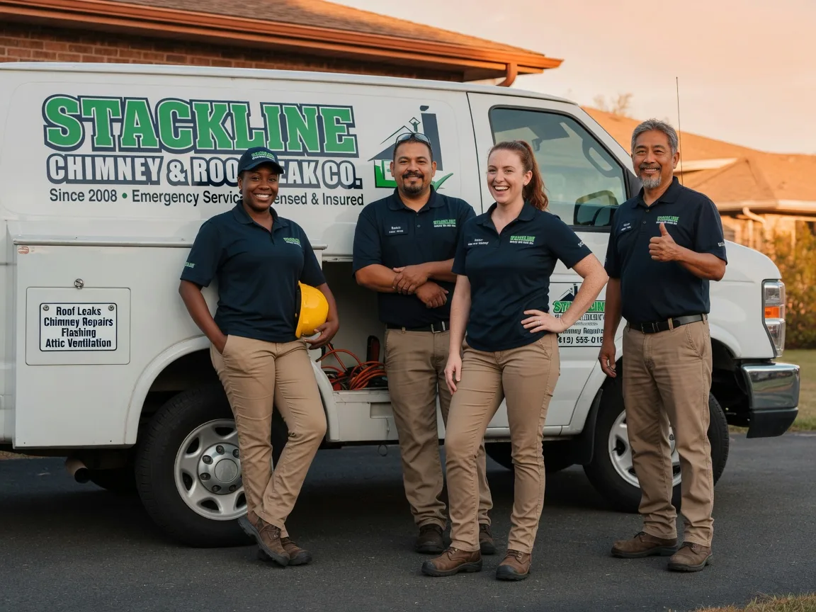Chimney flashing repair company in Winfield, KS